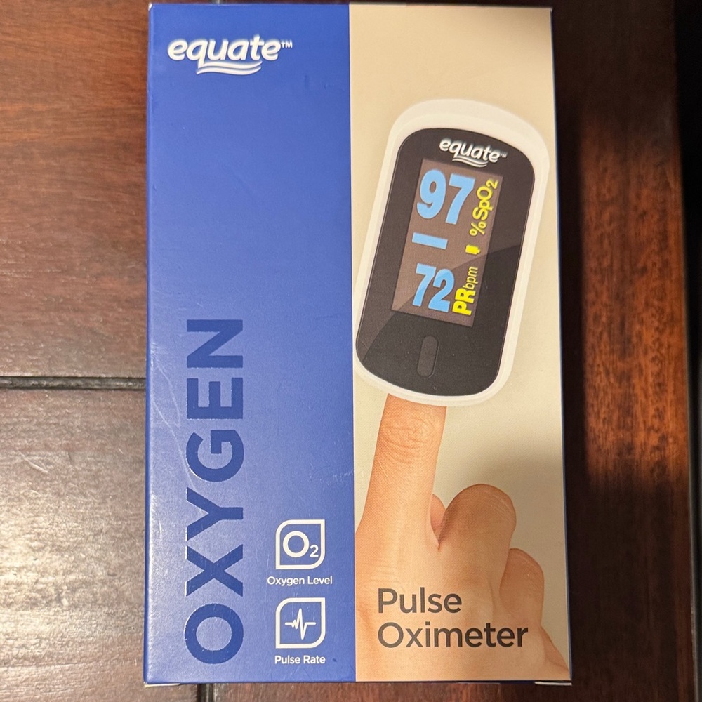New Equate Pulse Oximeter
